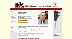 Desktop Screenshot of mpu-h.de